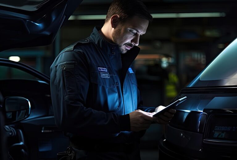 service-personnel-working-car-with-diagnostic-tablet-style-light-gold-azure